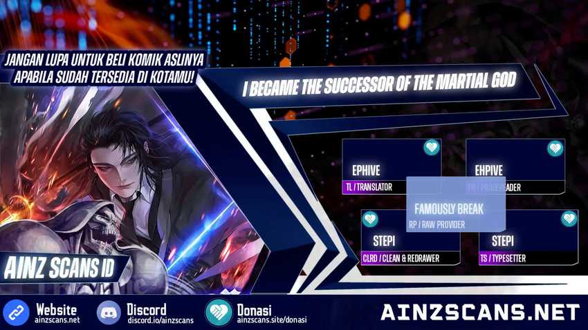I Became the Successor of the Martial God Chapter 31 Gambar 1
