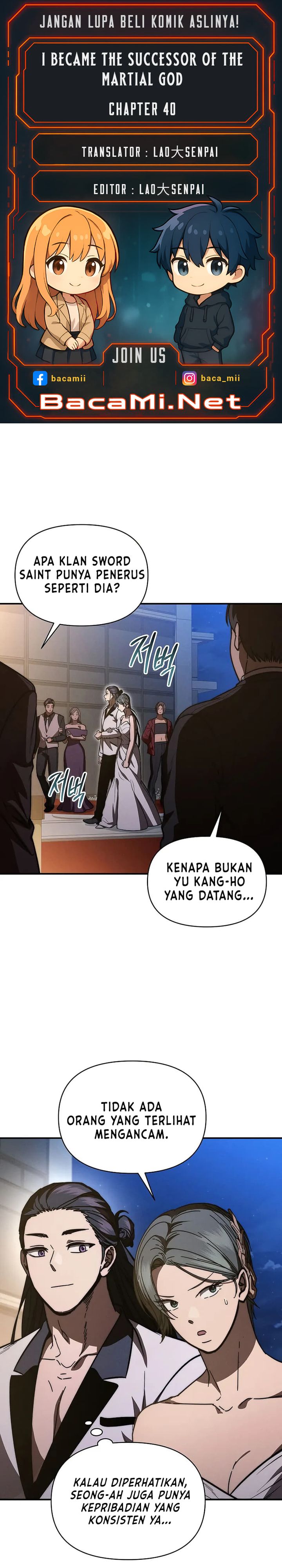 I Became the Successor of the Martial God Chapter 40 Gambar 1