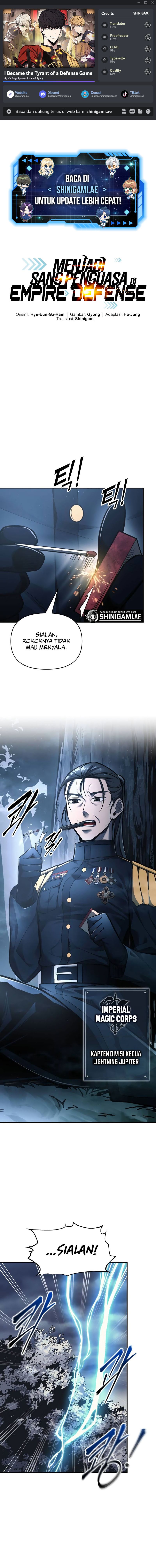 I Became the Tyrant of a Defense Game Chapter 84 Gambar 1