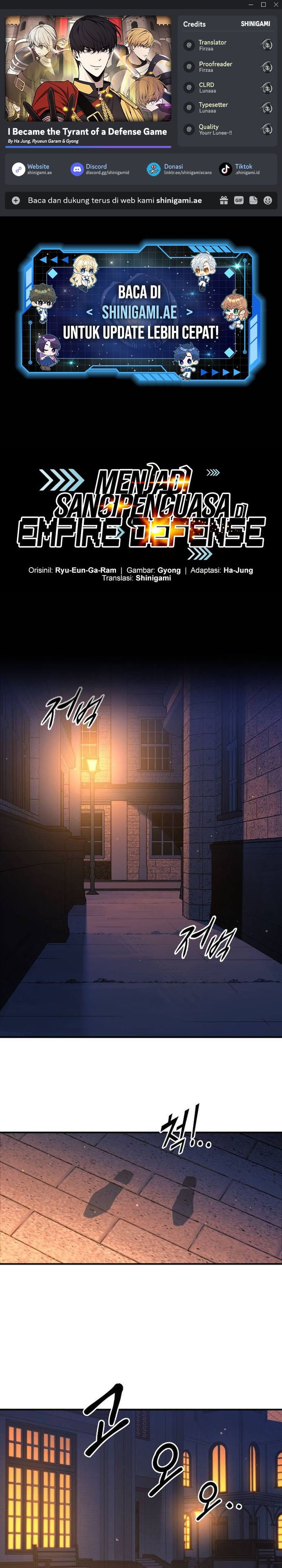 I Became the Tyrant of a Defense Game Chapter 125 Gambar 1