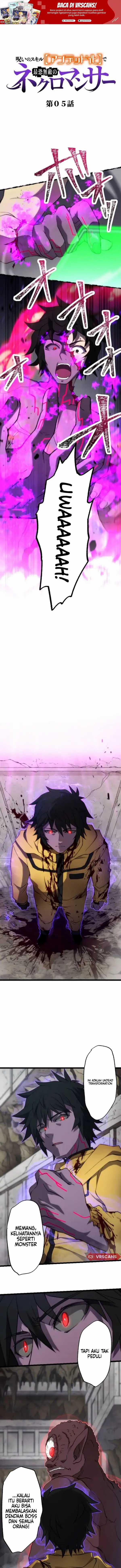 I Became the Ultimate Necromancer Through the Cursed Skill: Undeadification Chapter 05 Gambar 1