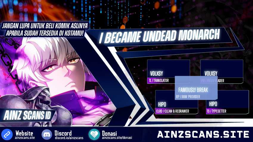 I Became the Undead Monarch Chapter 04 Gambar 1