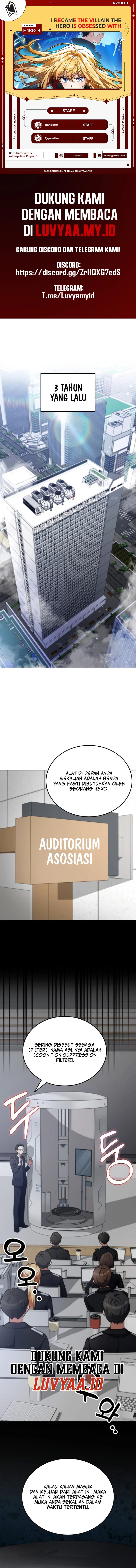 I Became the Villain the Hero Is Obsessed With Chapter 11 Gambar 1