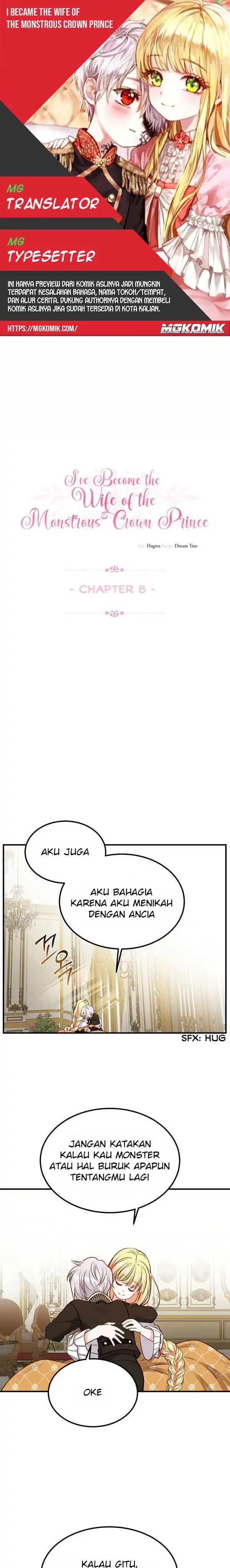 I Became the Wife of the Monstrous Crown Prince Chapter 08 Gambar 1