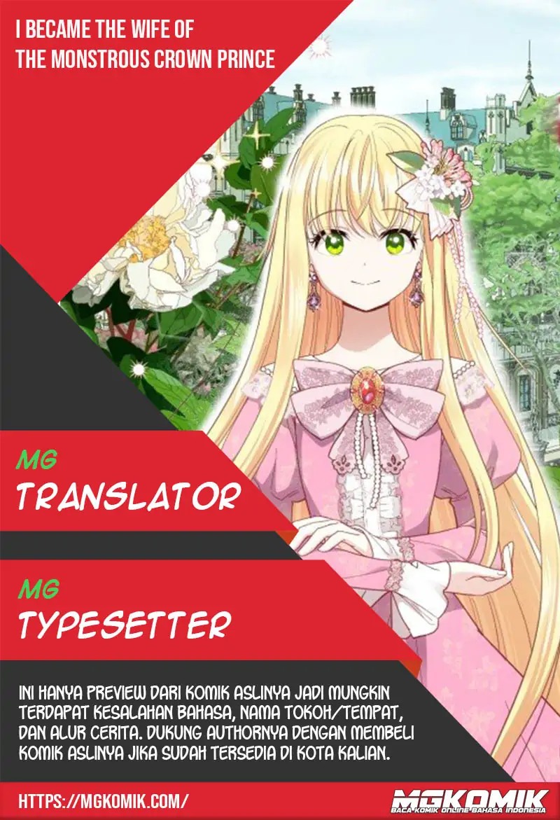 I Became the Wife of the Monstrous Crown Prince Chapter 45 Gambar 1