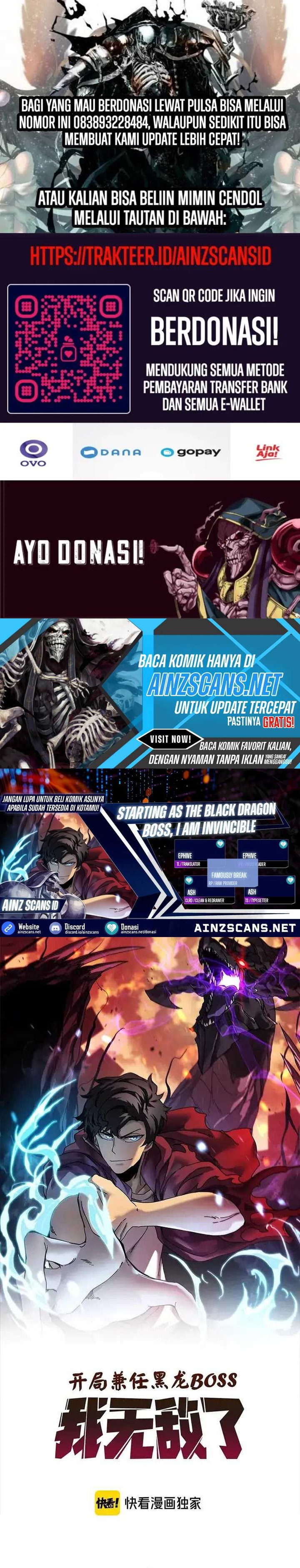 I Become Invincible Black Dragon Boss At The Start Chapter 15 Gambar 1