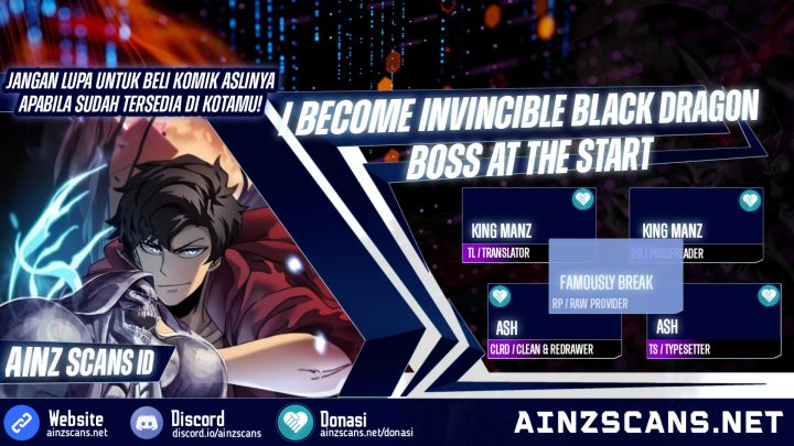 I Become Invincible Black Dragon Boss At The Start Chapter 18 Gambar 1