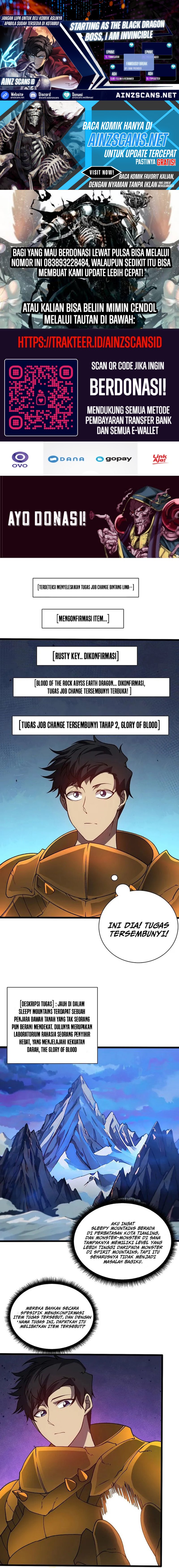 I Become Invincible Black Dragon Boss At The Start Chapter 24 Gambar 1