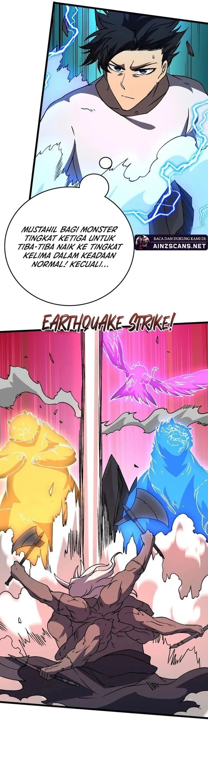 I Become Invincible Black Dragon Boss At The Start Chapter 28 Gambar 11