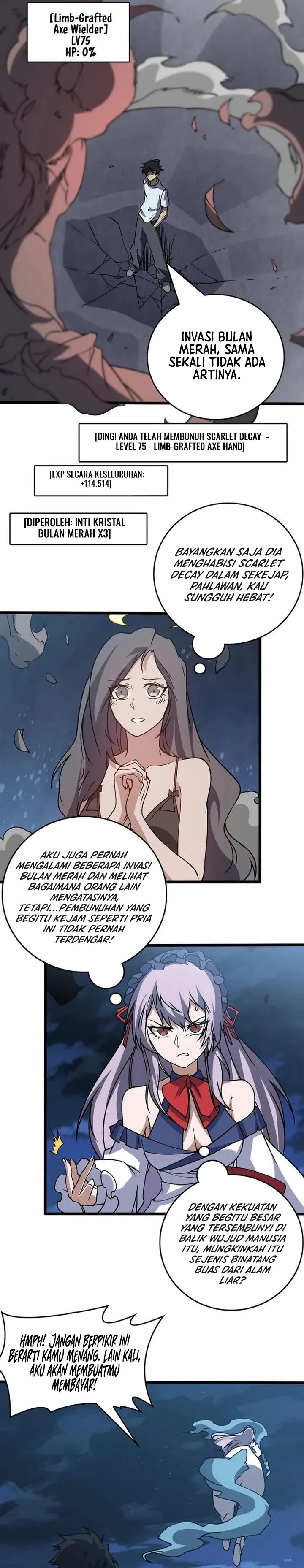 I Become Invincible Black Dragon Boss At The Start Chapter 28 Gambar 23