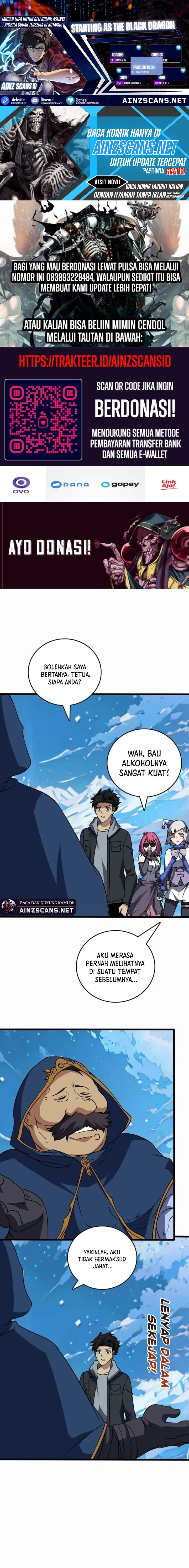 I Become Invincible Black Dragon Boss At The Start Chapter 40 Gambar 1