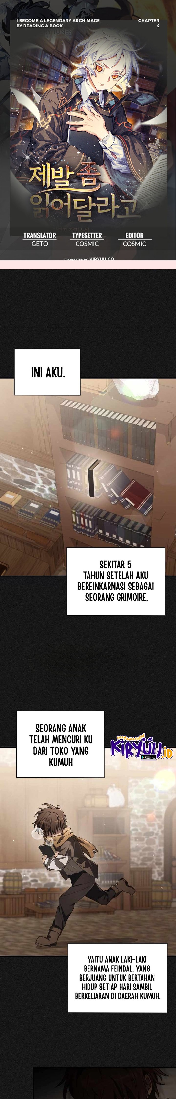 I Become a Legendary Arch Mage by Reading a Book Chapter 04 Gambar 1
