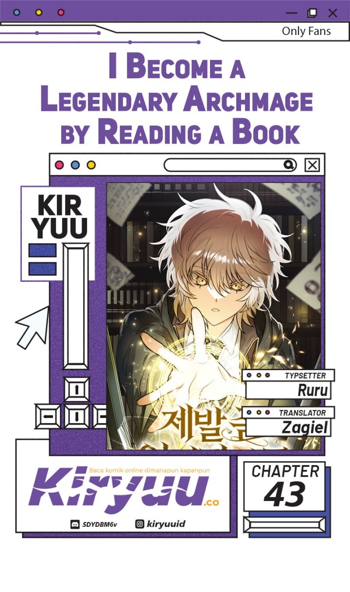 I Become a Legendary Arch Mage by Reading a Book Chapter 43 Gambar 1