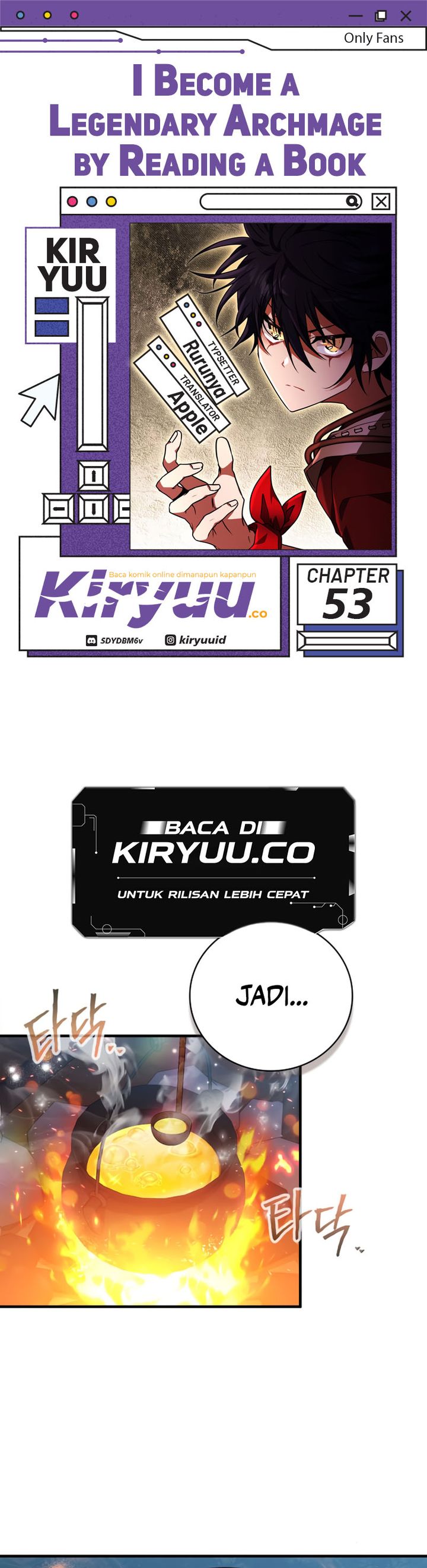 I Become a Legendary Arch Mage by Reading a Book Chapter 53 Gambar 1