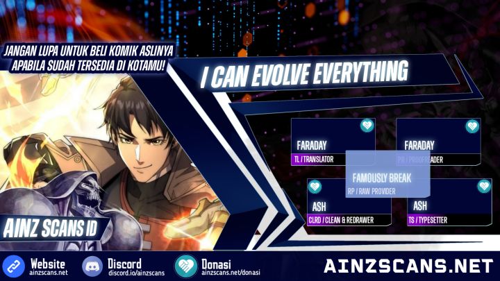 I Can Evolve Everything Chapter 05 Gambar 1
