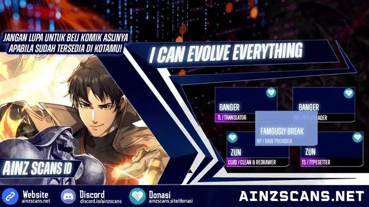 I Can Evolve Everything Chapter 26 Gambar 1