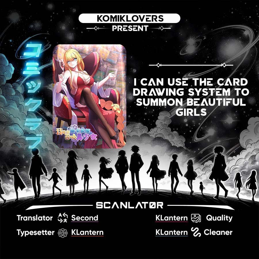 I Can Use the Card Drawing System to Summon Beautiful Girls Chapter 03 Gambar 1