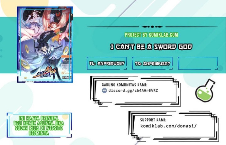 I Can’t Be a Sword God Chapter 14 Gambar 1