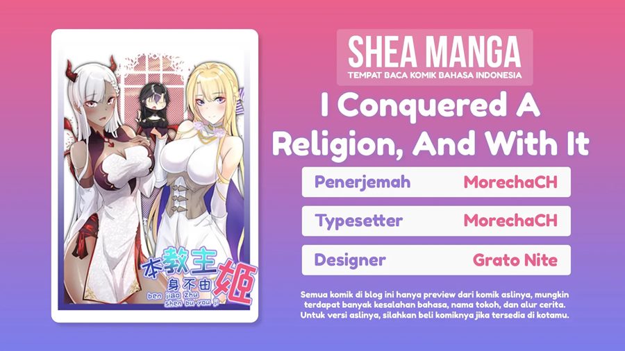 I Conquered A Religion, And With It Came A Harem Chapter 11 Gambar 1