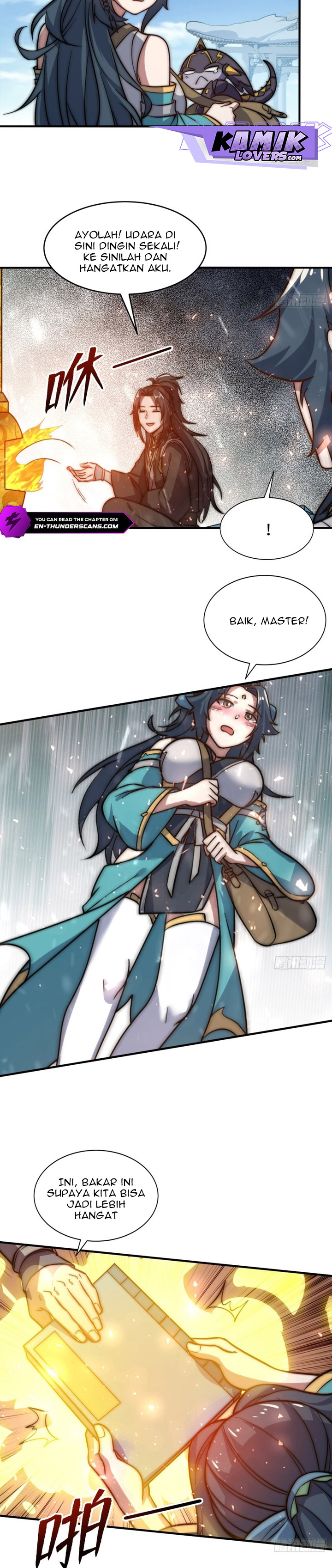I Get Stronger Just by Lying Down While My Apprentice Cultivates Chapter 02 Gambar 11