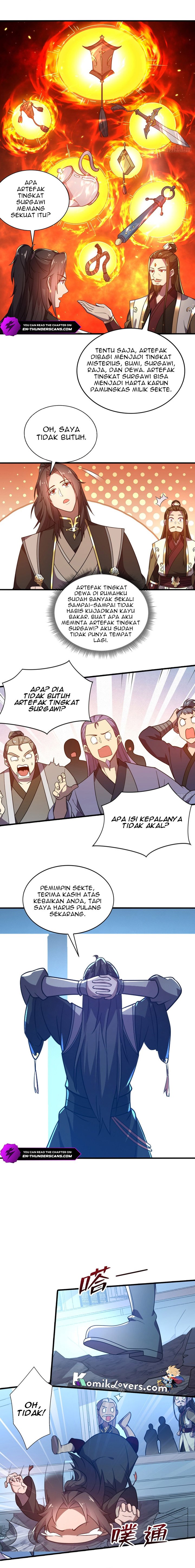 I Get Stronger Just by Lying Down While My Apprentice Cultivates Chapter 09 Gambar 5