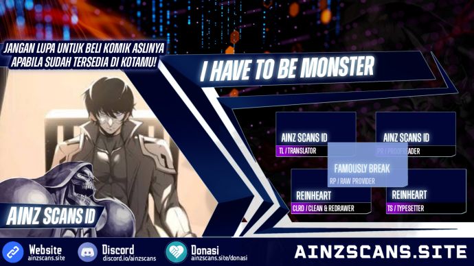 I Have to Be a Monster Chapter 39 Gambar 1