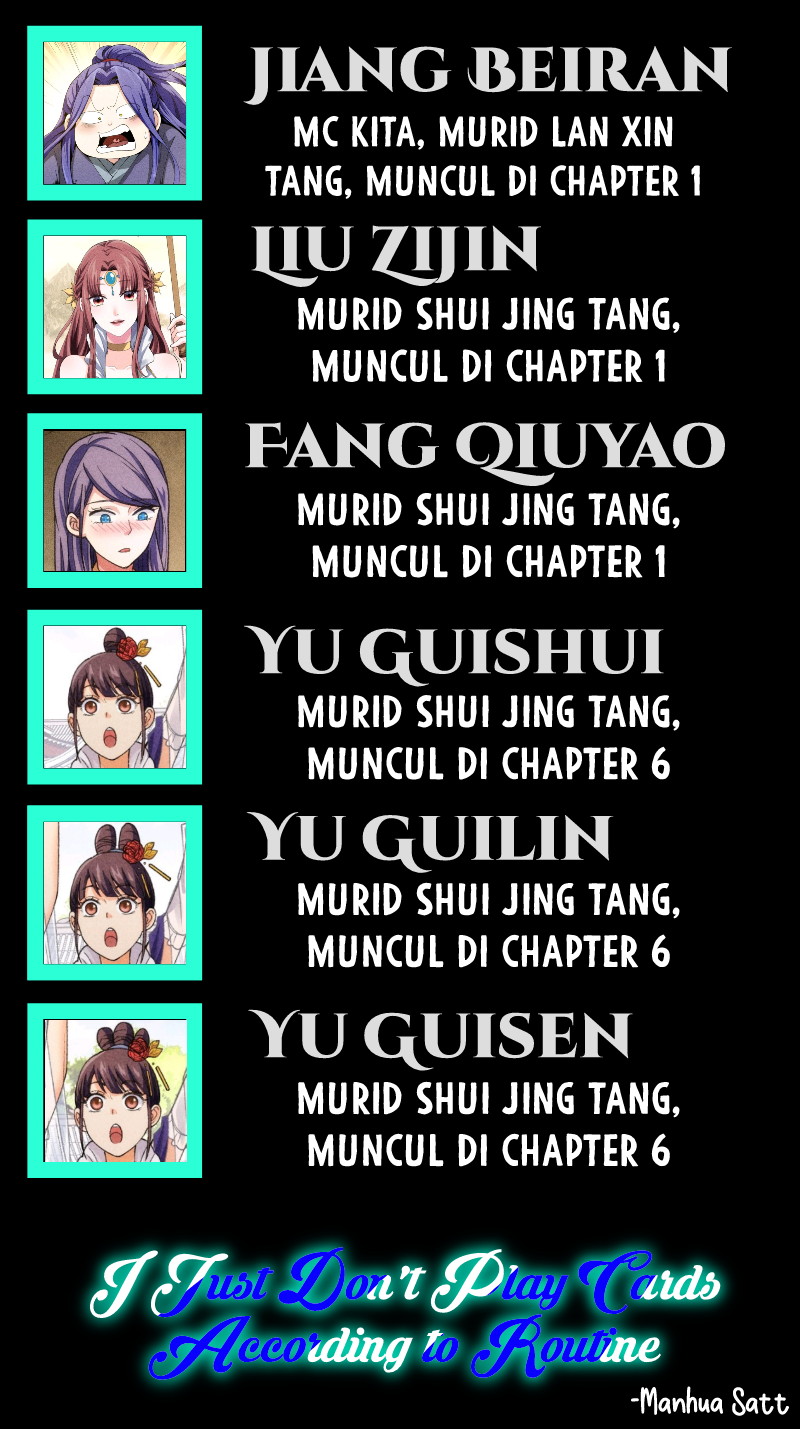 I Just Don’t Play the Card According to the Routine Chapter 32 Gambar 41
