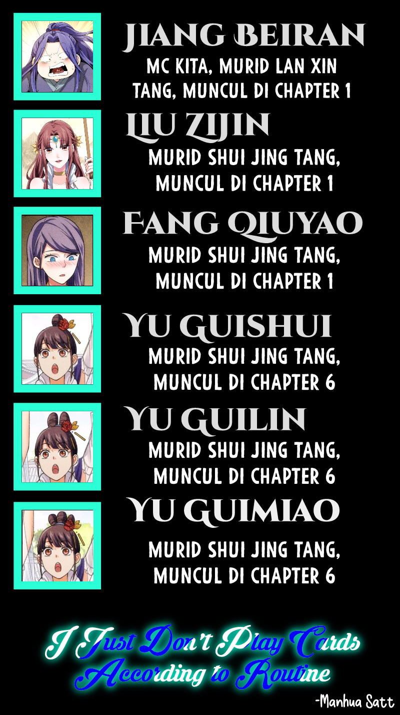 I Just Don’t Play the Card According to the Routine Chapter 43 Gambar 35