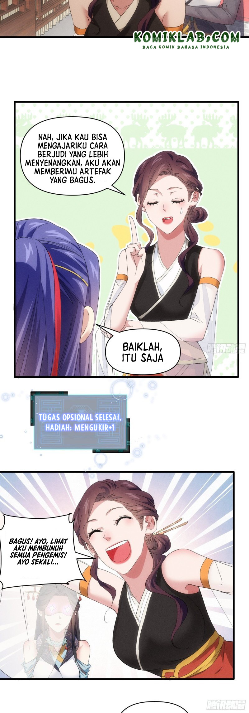 I Just Don’t Play the Card According to the Routine Chapter 50 Gambar 21