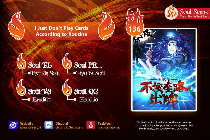 I Just Don’t Play the Card According to the Routine Chapter 136 Gambar 1