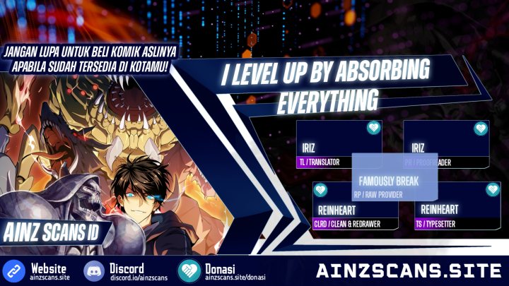I Level Up By Absorbing Everything Chapter 21 Gambar 1