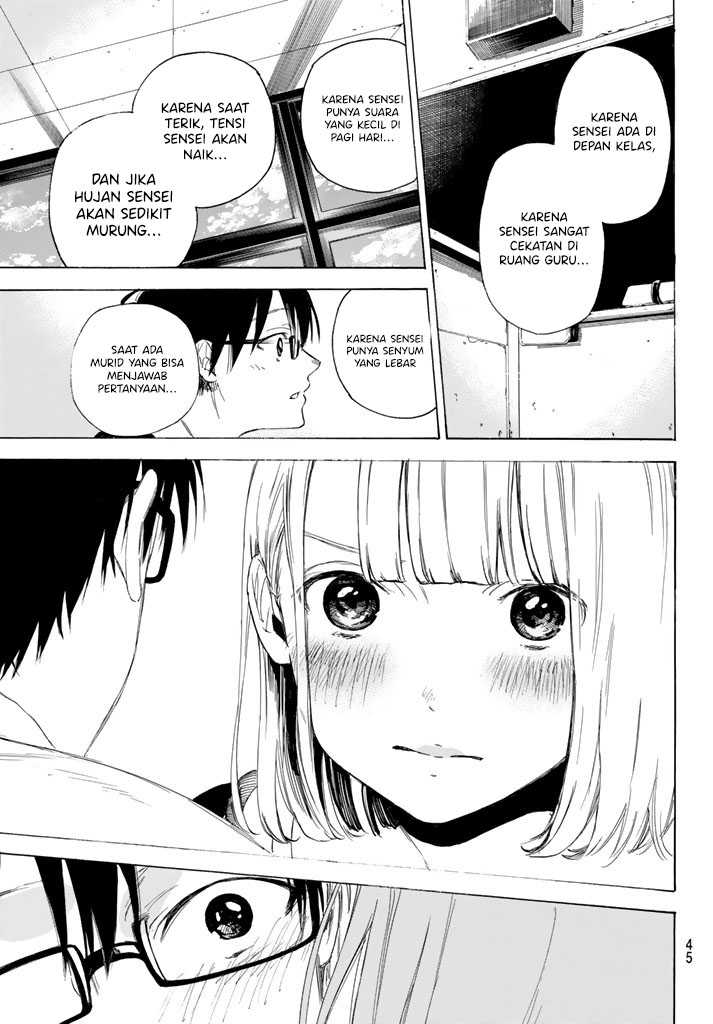 I Love You, Sensei Chapter 01 Gambar 34