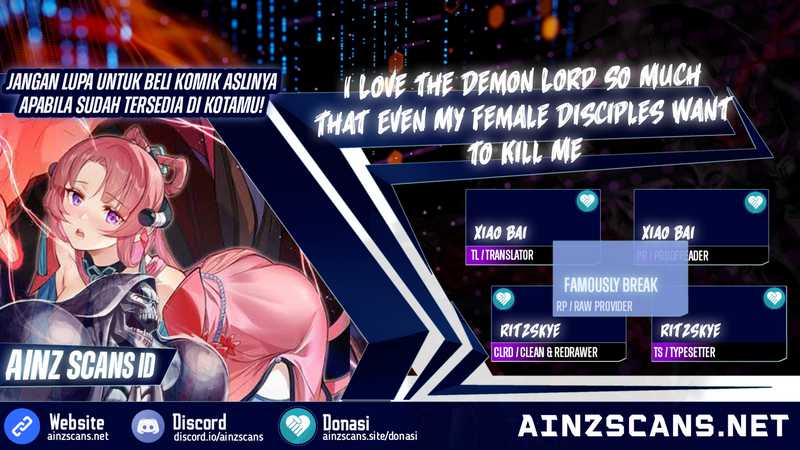 I Love the Demon Lord So Much That Even My Female Disciples Want to Kill Me Chapter 66 Gambar 1