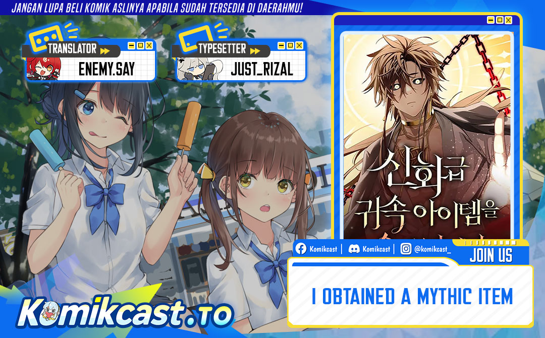 I Obtained a Mythic Item Chapter 160 Gambar 1