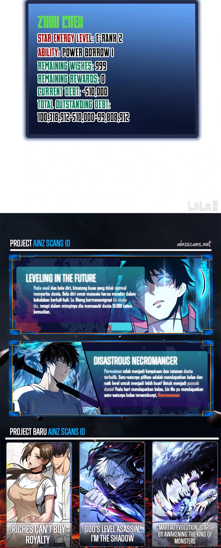 I Owe A Billion Dollars And I am Forced to Become A Worker For An Evil God Chapter 10 fix Gambar 29