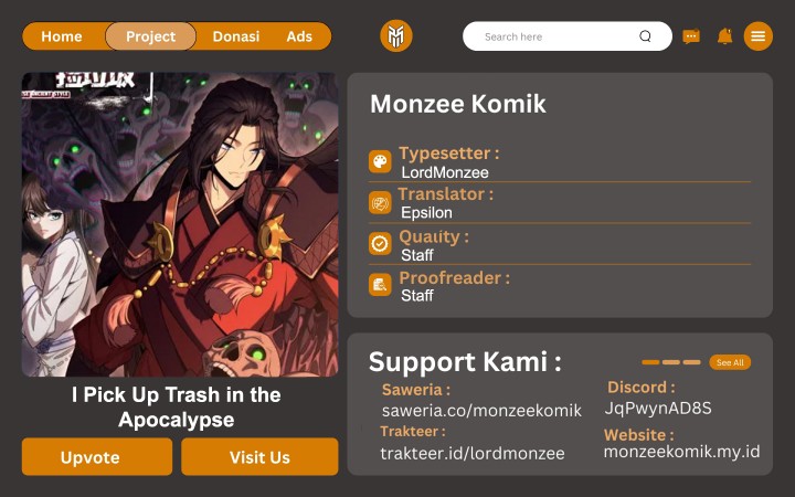 I Pick Up Trash in the Apocalypse Chapter 07 Gambar 1