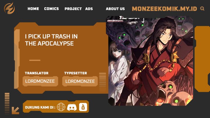 I Pick Up Trash in the Apocalypse Chapter 16 Gambar 1