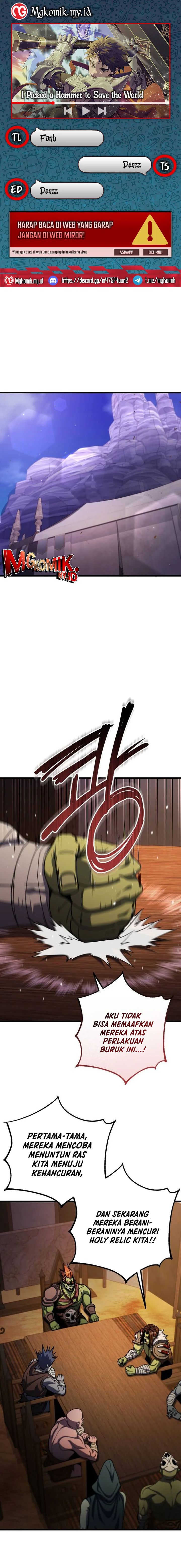 I Picked A Hammer To Save The World Chapter 102 Gambar 1