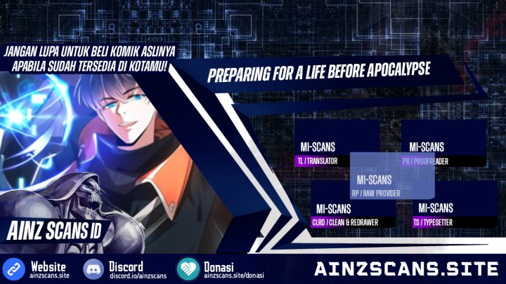 I Preparing For A Life Before Apocalypse Chapter 01 Gambar 1