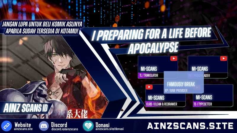 I Preparing For A Life Before Apocalypse Chapter 34 Gambar 1