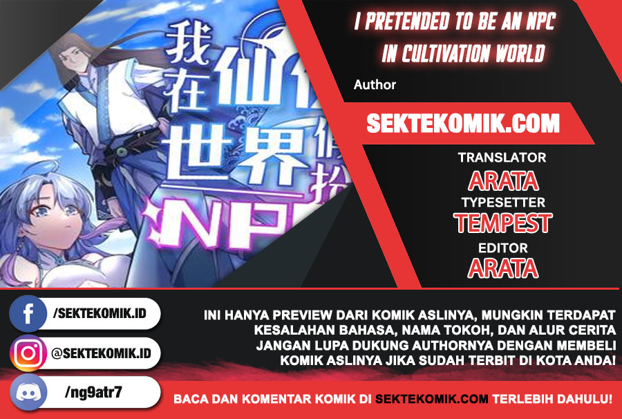 I Pretended To Be An NPC In Cultivation World Chapter 04 Gambar 1