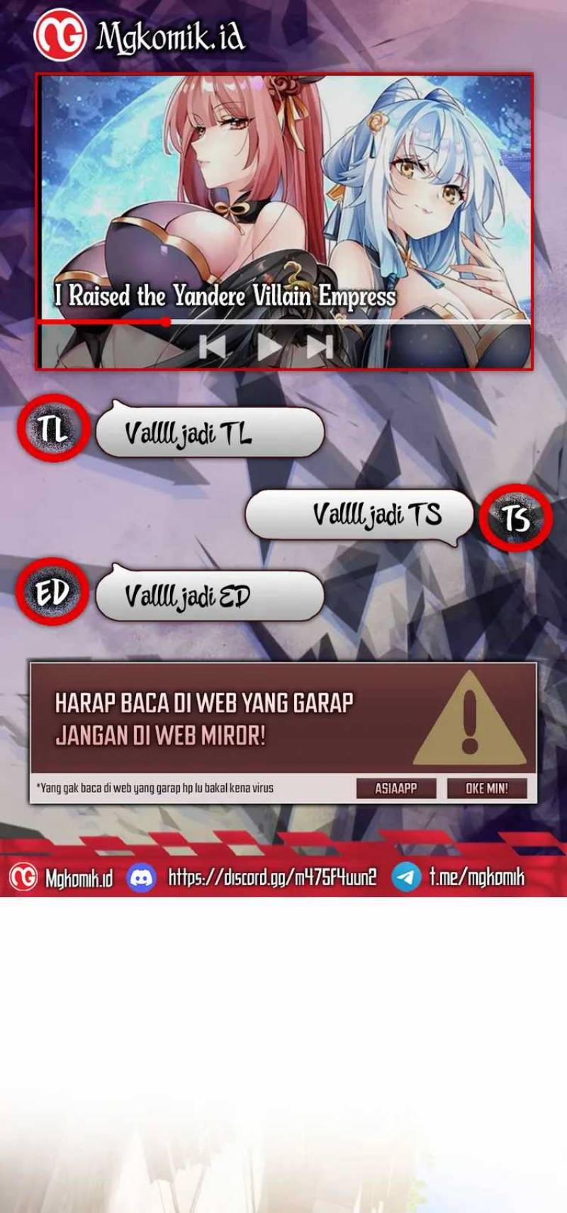I Raised the Yandere Villain Empress Chapter 05 Gambar 1