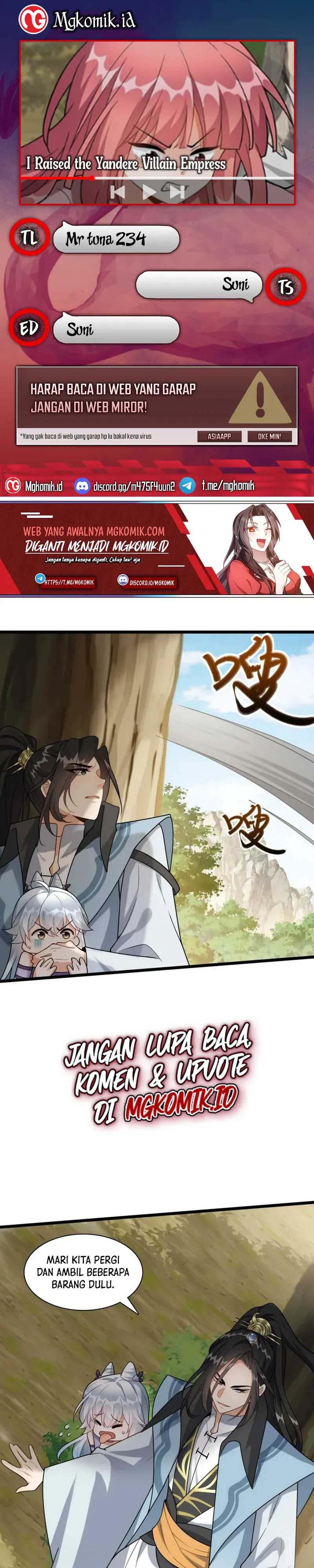 I Raised the Yandere Villain Empress Chapter 13 Gambar 1