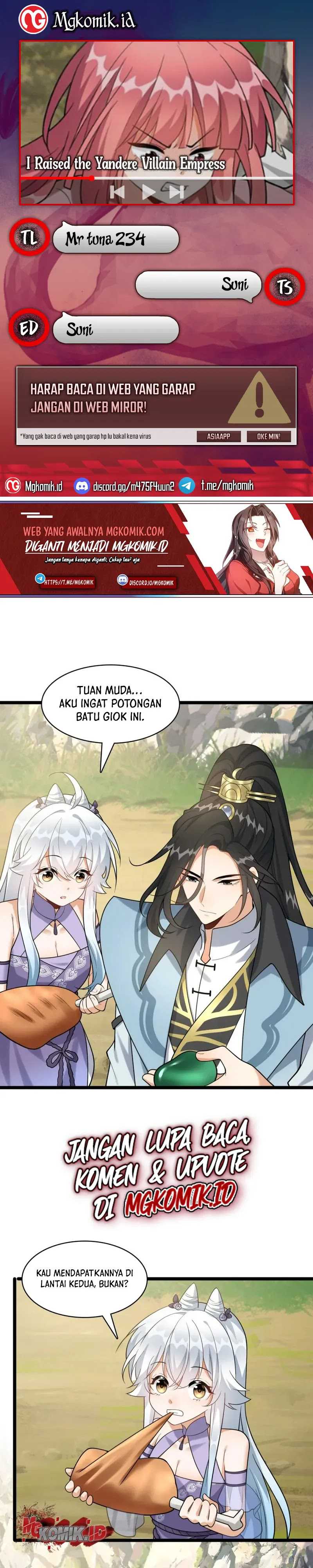 I Raised the Yandere Villain Empress Chapter 15 Gambar 1