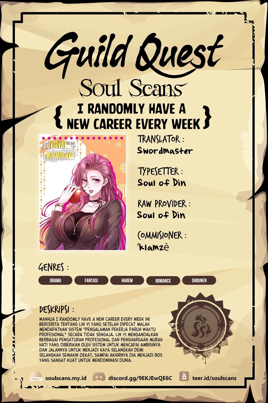 I Randomly Have A New Career Every Week Chapter 429 Gambar 1