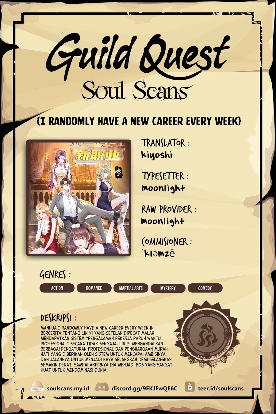 I Randomly Have A New Career Every Week Chapter 442 Gambar 1