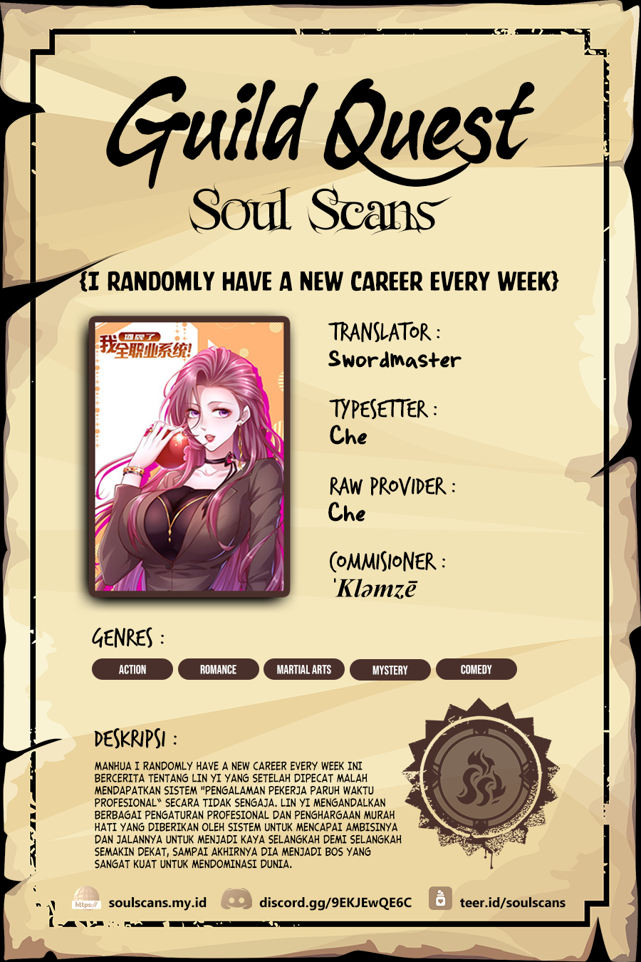 I Randomly Have A New Career Every Week Chapter 478 Gambar 1