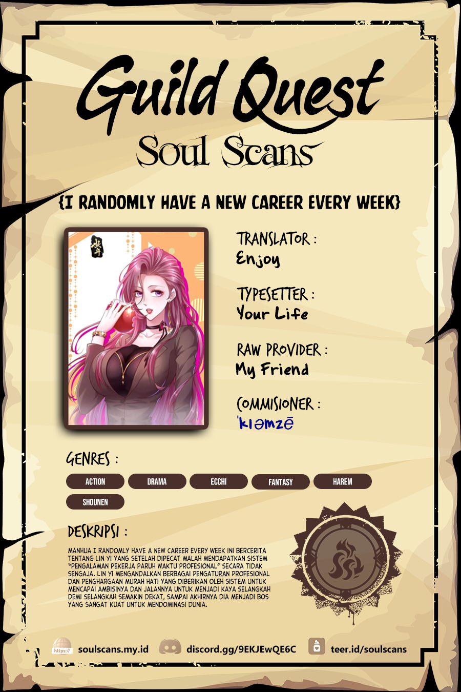 I Randomly Have A New Career Every Week Chapter 573 Gambar 1