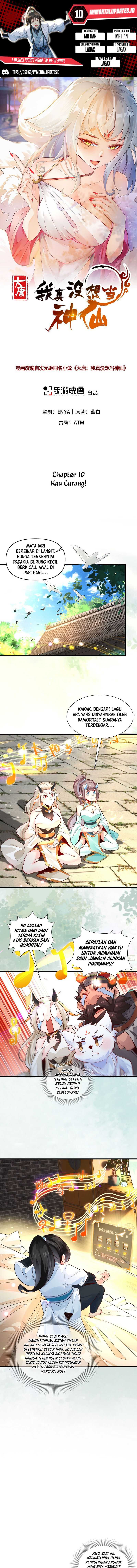 I Really Don’t Want to Be a Fairy Chapter 10 Gambar 1