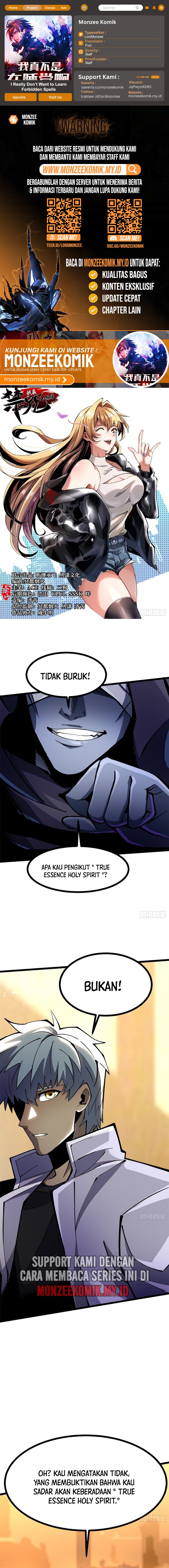 I Really Don’t Want to Learn Forbidden Spells Chapter 106 Gambar 1